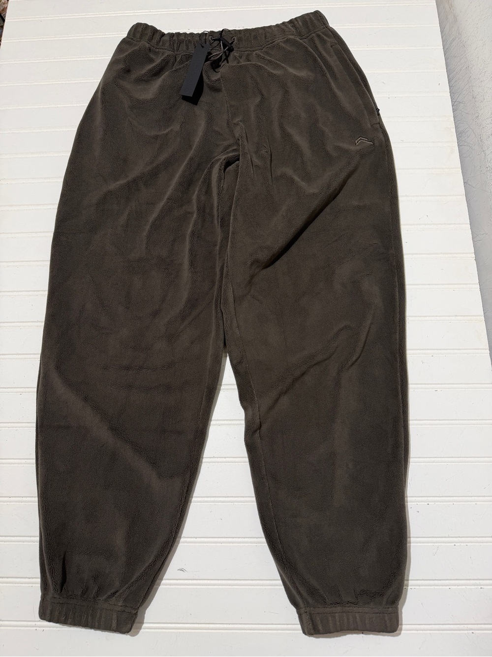 Oner Active Deep Taupe Fleece Oversized Jogger Size S Regular NWT